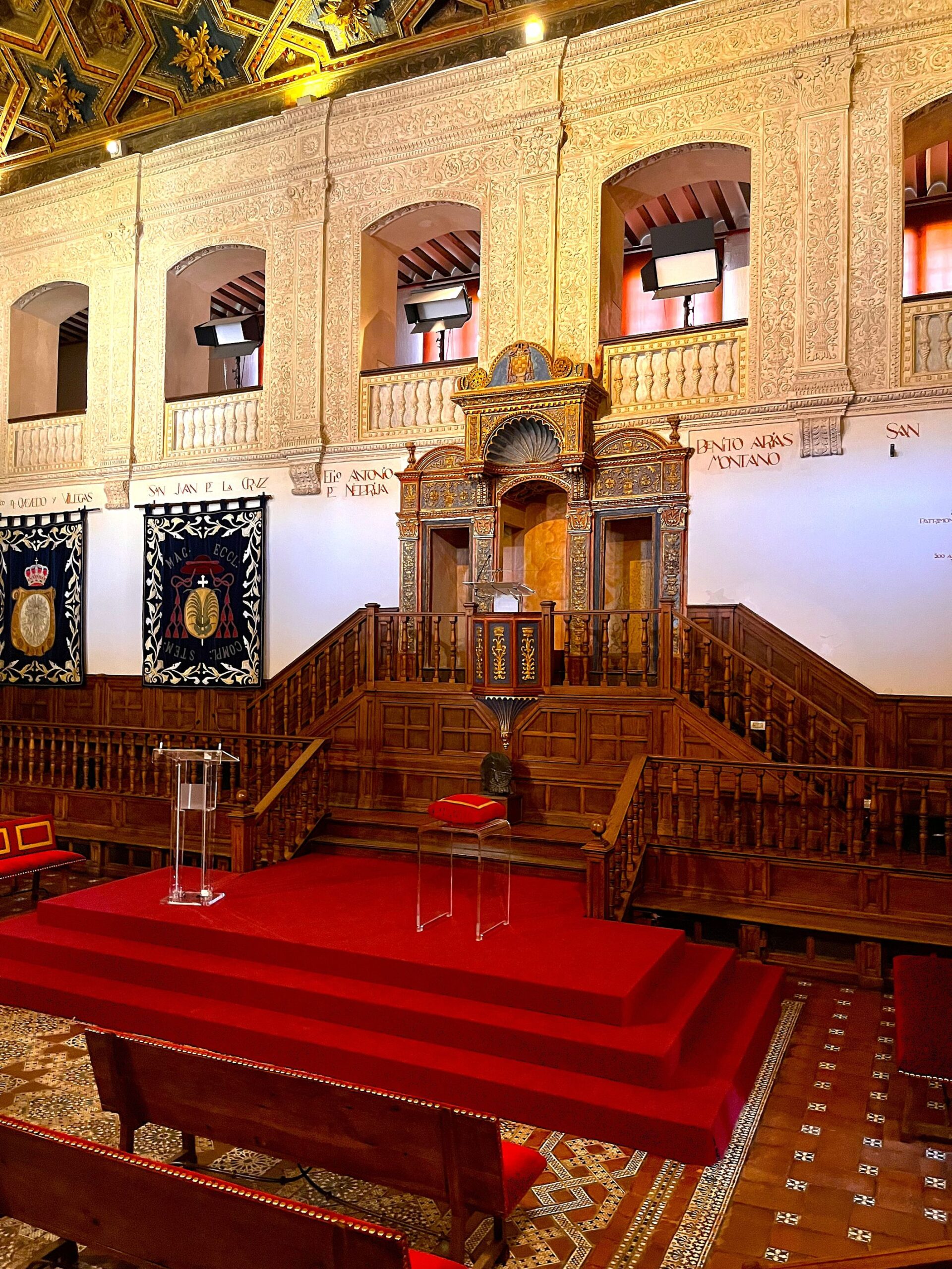 Alcala de Henares patrimonio de la humanidad, visitar el Paraninfo