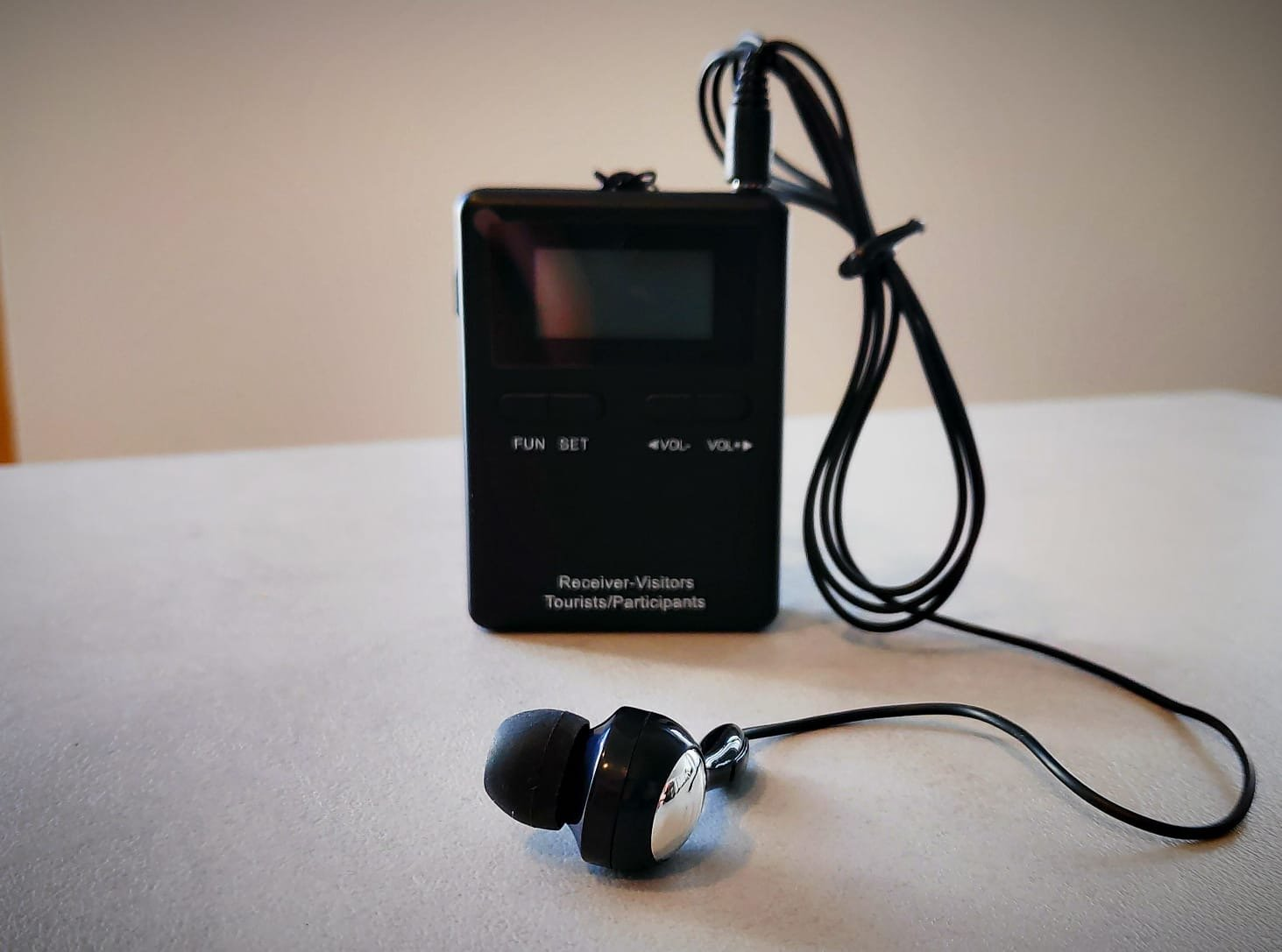 radioguias para turismo radioguia individual con auriculares